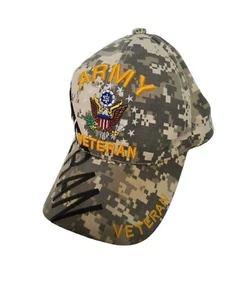 Gorra ajustable 100 % algodón veteranos del ejército del océano azul para hombre o mujer. - Imagen 1 de 2