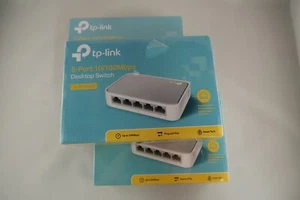 (Set of 3) TP-Link 5 Port Ethernet Switches 10/100Mbps - Picture 1 of 5