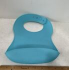 Adjustable Baby Bib Waterproof Silicone Soft Feeding Food Catcher Pouch