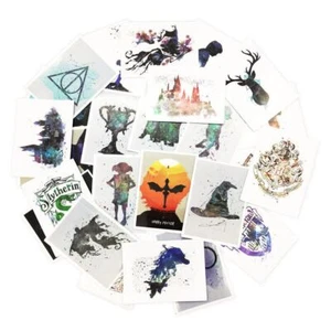 Adesivi in vinile acquerello HARRY POTTER [F] - Foto 1 di 11