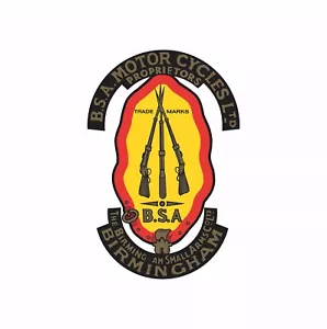 Birmingham Small Arms Company BSA Motorrad Motorrad Aufkleber Aufkleber - Bild 1 von 1