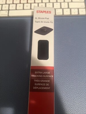 Staples Extra Large Foam Non-Skid Gaming Mouse Pads Black (ST61812) - Image 1 of 3