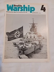 Naval - 6 Profile Warship Magazines (German ships) - Issues 4, 6, 14, 18, 25, 33 - Picture 1 of 6