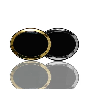 RUCCI | 1X/5X Magnifying Double-Sided Oval Compact Mirror (3.5 x 2.75 in) - Picture 1 of 9