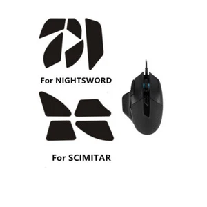 1 Sets Mouse Feet Glides Skates For Corsair NIGHTSWORD SCIMITAR - Afbeelding 1 van 17