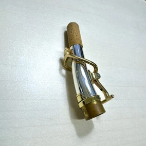 Yanagisawa Soprano Saxophone Silver Carved Neck for WO20 Made in Japan MINT - Picture 1 of 24