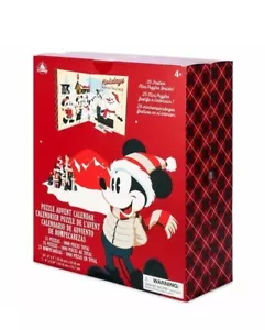 DisneyParks Topolino e Amici Vacanze 25 Puzzle Calendario dell'Avvento Nuovo con Scatola - Foto 1 di 7