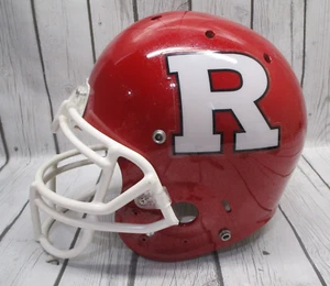 Schutt Rutgers Full Size College Football Helmet, Red - Authentic Series - Picture 1 of 6