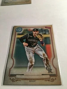 2020 Topps Gypsy Queen TREVOR STORY Missing Nameplate  Rockies   - Picture 1 of 1