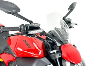 BULLE SPORT TRANSPARENT WRS POUR DUCATI DIAVEL V4 2023-2024 - Photo 1/7