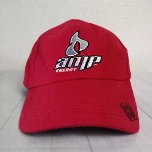 Dale Jr #88 AMP Energy Nascar Hat Red Strapback - Picture 1 of 5