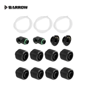 Barrow Soft Tube Fitting Kit For 10X13MM/10X16MM Pipe Computer DIY Water Cooling - Picture 1 of 10