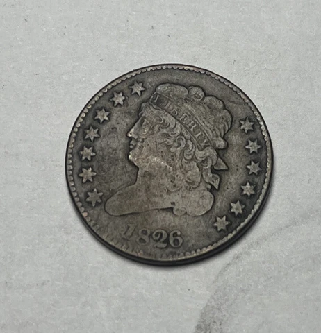 FINE 1826 Classic Half Cent Cover