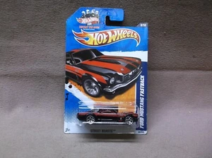 HOT WHEELS 2011 #89 BLACK 1965 65 FORD MUSTANG FASTBACK HOT ROD CRUISER RACER - Picture 1 of 3