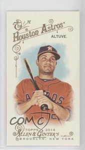 2014 Topps Allen & Ginter's Mini Allen & Ginter Back Jose Altuve #239