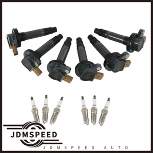 For Ford Flex V6 3.5L Turbo 13-19 6x Ignition Coils & Iridium Spark Plugs Kit - Picture 1 of 11