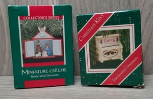 Hallmark 1987 y 1989 Artesanal Adornos de Navidad LEER DESCRIPCIÓN - Imagen 1 de 5