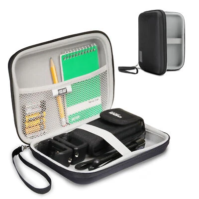 USA GEAR Travel Hard Case for Compatible with Sports Pocket Radar, Fence Mount
