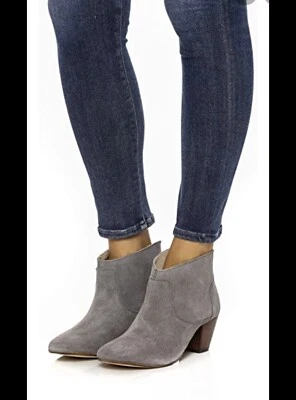 Botines H By Hudson Kiver gamuza negra 38 EE. UU. 8 Foto 1 de 4