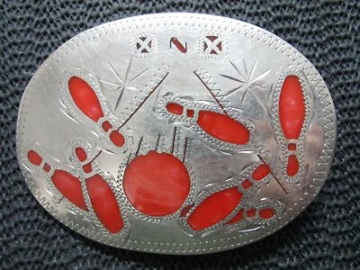 WESTERN BOWLING STRIKE BELT BUCKLE! VINTAGE! RARE! HAND CRAFTED! 1970s! USA!  - Image 1 of 4
