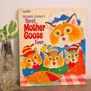 Vintage 1964 Richard Scarry's Best Mother Goose Ever – Classic Rhyme - Picture 1 of 9