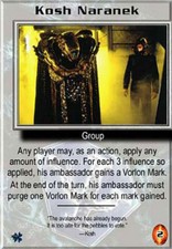 Kosh Naranek-Deluxe-Babylon 5 CCG TCG