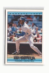 Ken Griffey, Jr. Baseball #7 1992 Donruss Seattle Mariners - Picture 1 of 2
