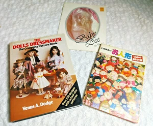 THE DOLLS DRESSMAKER PATTERN BOOK-JAPAN DOLL PATTERN BOOK-DARICE BABY DEE - Picture 1 of 9