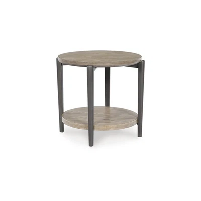 Signature Design by Ashley Dyonton End Table, Grayish Brown