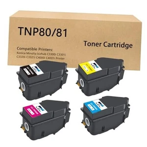 Cartouche de toner TNP80 TNP81 extra haut rendement de remplacement pour Konica Minolta - Photo 1/6