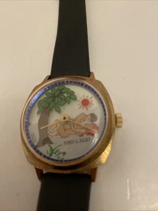 Vintage mechanische Romeo & Julia in Garden of Eden Uhr ungeprüft braucht Batterie - Bild 1 von 8