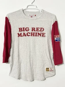Camiseta Mitchell & Ness Cooperstown Collection Cincinnati Big Red Machine Grande - Imagen 1 de 6