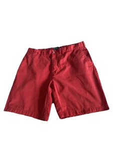 Ralph Lauren Polo Chino Shorts Mens 38 Red Prospect Cotton - Picture 1 of 7