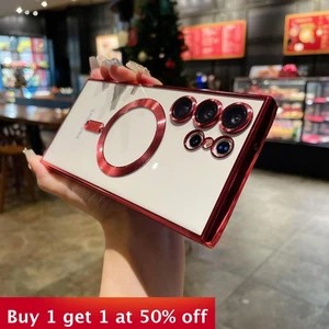 For Samsung Galaxy S25 Ultra S24 S23 FE A36 A56 Mag safes Magnetic Phone Cover - Picture 1 of 15