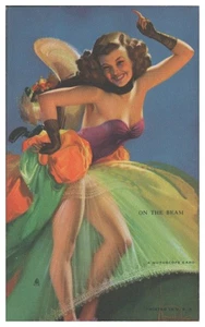 Tarjeta mutoscopio erótico XX1725/ PIN UP 1948 - Imagen 1 de 2