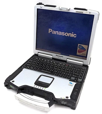 Incomplete Panasonic ToughBook CF-29 13.3" Touch Laptop Pentium M 1.2GB RAM - Image 1 of 4