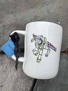 Rae Dunn Disney Pixar Mug Toy Story  Buzz Lightyear Dbl sided NEW Gift Idea - Picture 1 of 7