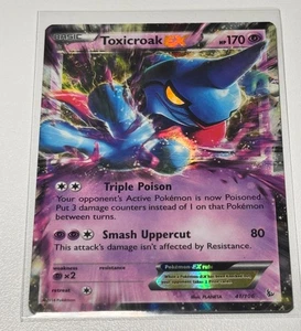 Toxicroak EX 41/106 - Pokemon TCG Flashfire Ultra Rare 2014 - Bild 1 von 2