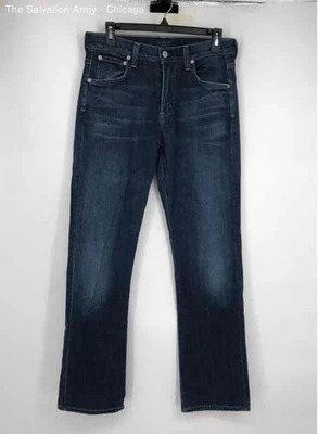 Citizens Of Humanity Mens Blue Medium Wash Denim Straight Jeans Size 30 - Image 1 of 4