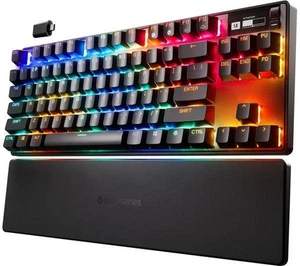 STEELSERIES Apex Pro TKL 2023 Wireless Mechanical Gaming Keyboard - Black - Afbeelding 1 van 11
