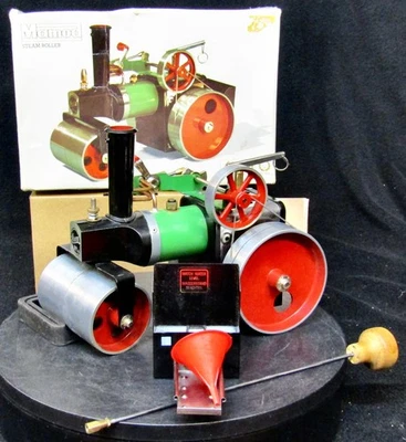 Хороший Конец 1970-х Mamod SR1a Живой Паровой Ролик - Подарок Мальчику Мужчинам - Испытано на Воздухе - 1942 - Изображение 1 из 4