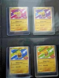 Pokemon Pikachu Berkemeja Batik Indonesia Journey set fof 4 with Free FedEx. - Picture 1 of 2