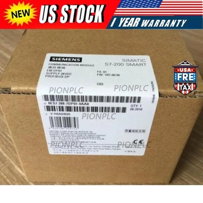 New Siemens 6ES7288-7DP01-0AA0 6ES72887DP010AA0 SIMATIC S7-200 SMART - Image 1 of 4