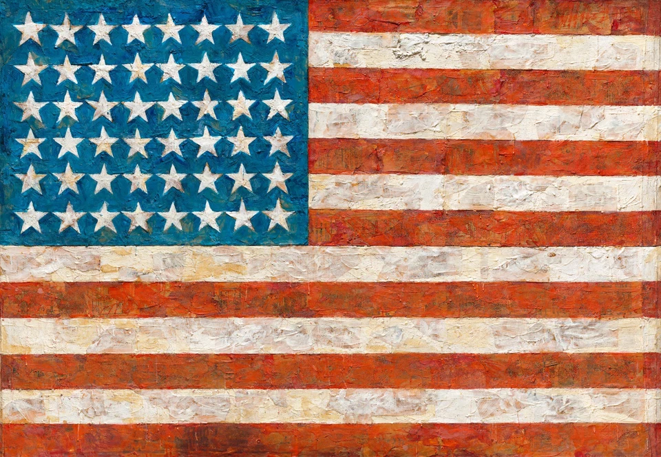 Jasper Johns: Bandera 22x30 Calidad Archivo Bellas Artes Impresión Foto 1 de 1