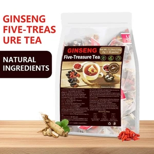 Thé aux cinq trésors du ginseng-Soulage la fatigue-Restaure l'énergie-30 sachets - Imagen 1 de 6