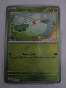 Cottonee (Poke Ball Pattern) 007/131 Prismatic Evolutions Holo - Picture 1 of 1