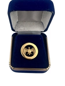 Bacardí Murcié Vintage Oro Amarillo 14K Solapa Pin Tie Tack Empleado Premio 3.8g tw - Imagen 1 de 5
