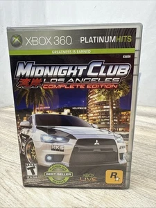 Midnight Club LA Los Angeles Complete Edition Platinum Microsoft Xbox 360 CIB - Bild 1 von 3