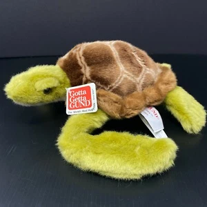 Gund Shea Green Sea Turtle Plush Brown Shell 10" Stuffed Animal 032035 NWT - Picture 1 of 4