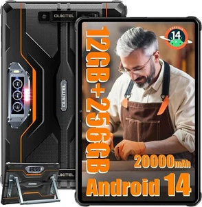 Outdoor Tablet OUKITEL RT8 20000mAh/33W 256GB RAM 11 Zoll FHD+ Rugged Tablet NFC - Bild 1 von 8